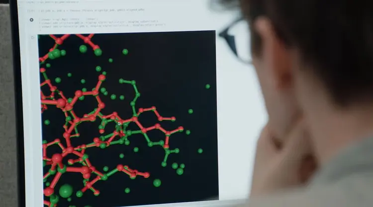 AlphaFolding: tecnologia de inteligência artificial consegue simular dobra de proteínas com precisão (DeepMind/YouTube/Reprodução)