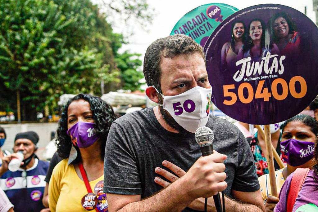 Candidato faz história ao chegar ao segundo turno na capital paulista (Twitter/Reprodução)