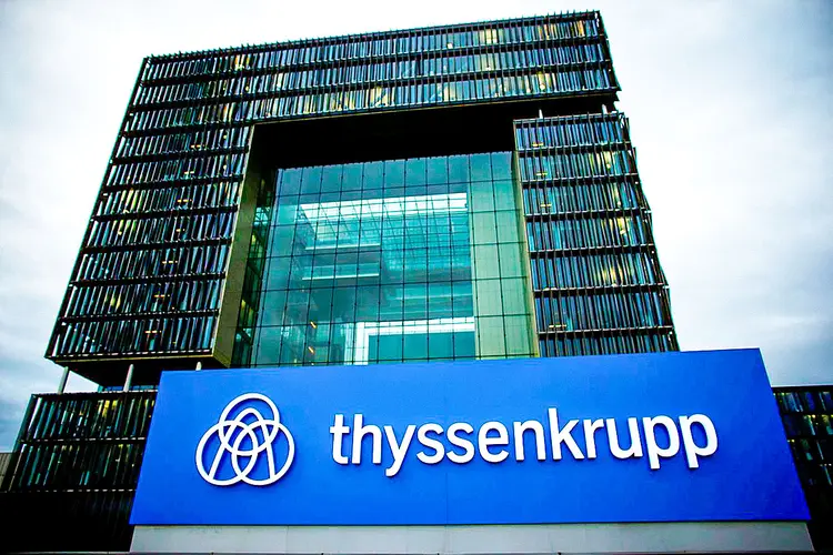 ThyssenKrupp negocia ajuda com governo alemão  (Thilo Schmuelgen/Reuters)