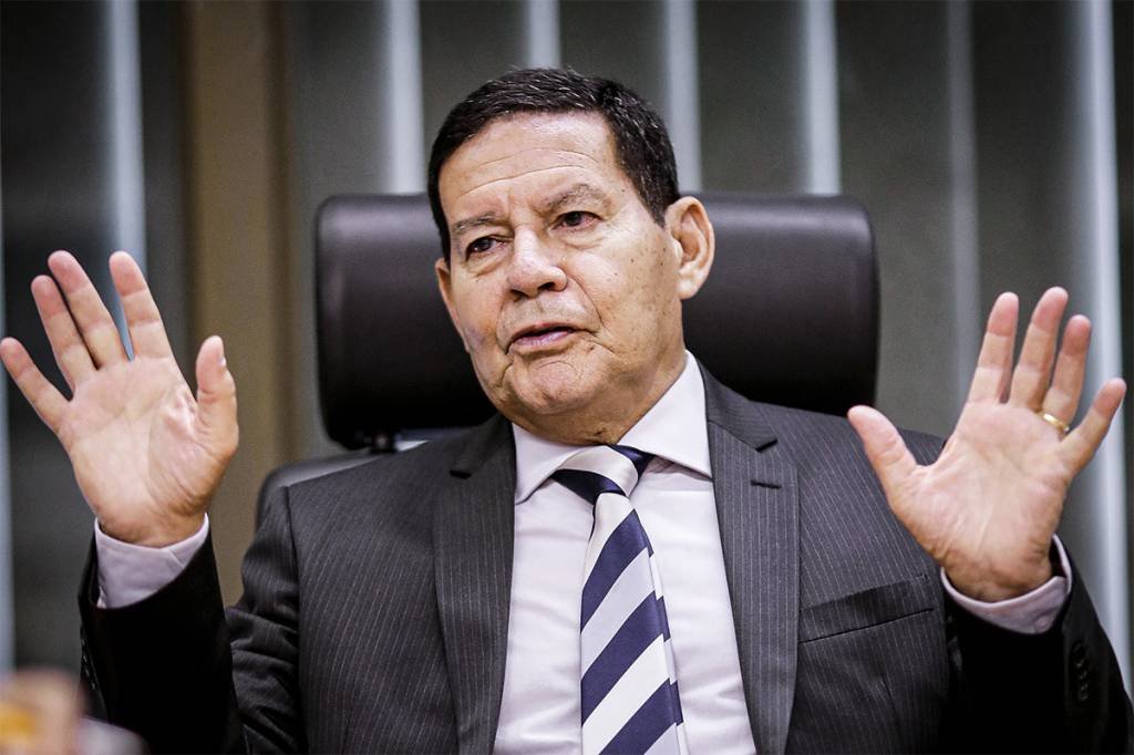 Vice-presidente Hamilton Mourão (Ueslei Marcelino/Reuters)