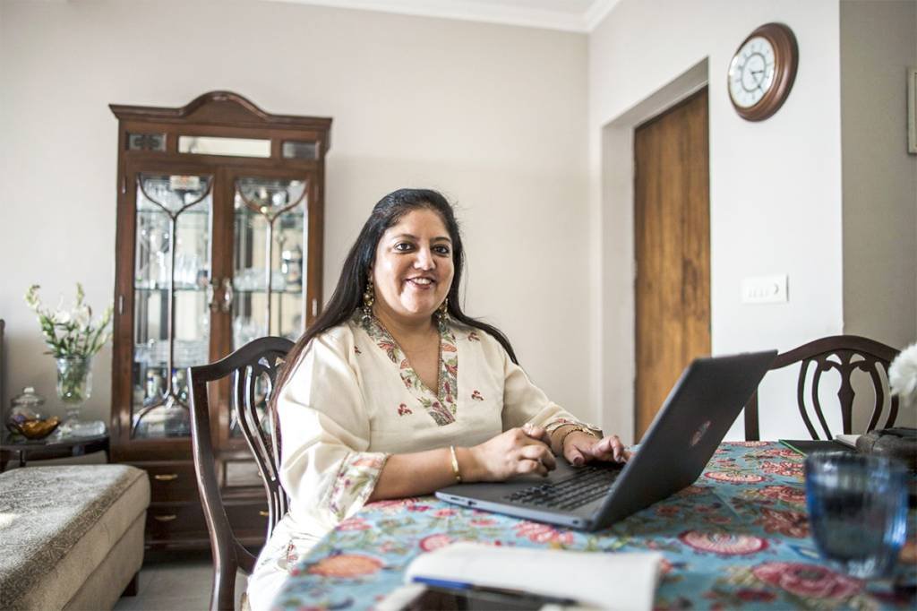 Trabalho flexível ajuda carreira de mulheres em tecnologia na Índia