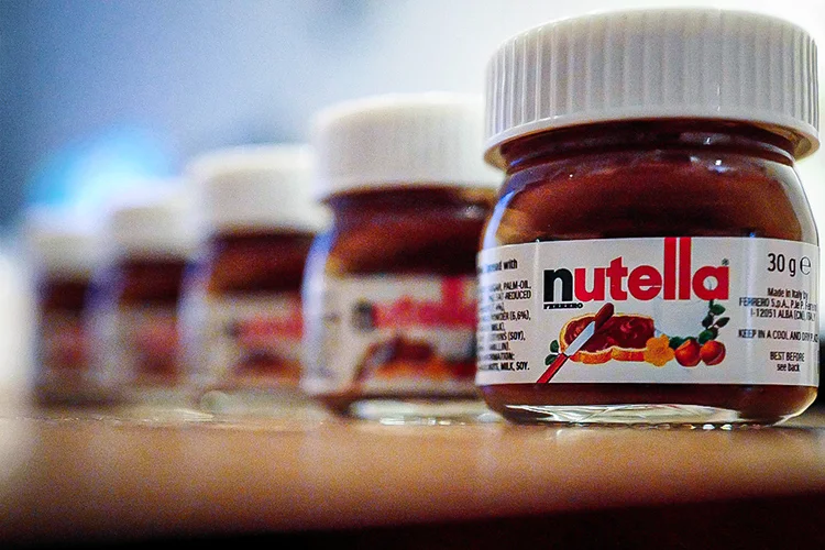 NUTELLA: um pote do creme de avelã é vendido a cada 2,5 segundos no mundo  (Kai Pfaffenbach/File Photo/Reuters)