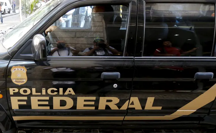 Viatura da Polícia Federal no Rio de Janeiro (Sergio Moraes/Reuters)