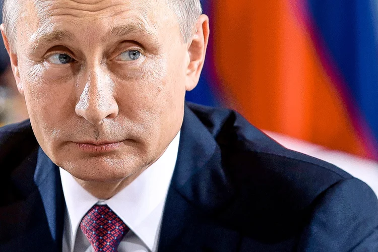 Putin: líder russo não vai até a África do Sul para a reunião dos Brics. (Adam Berry / Correspondente/Getty Images)