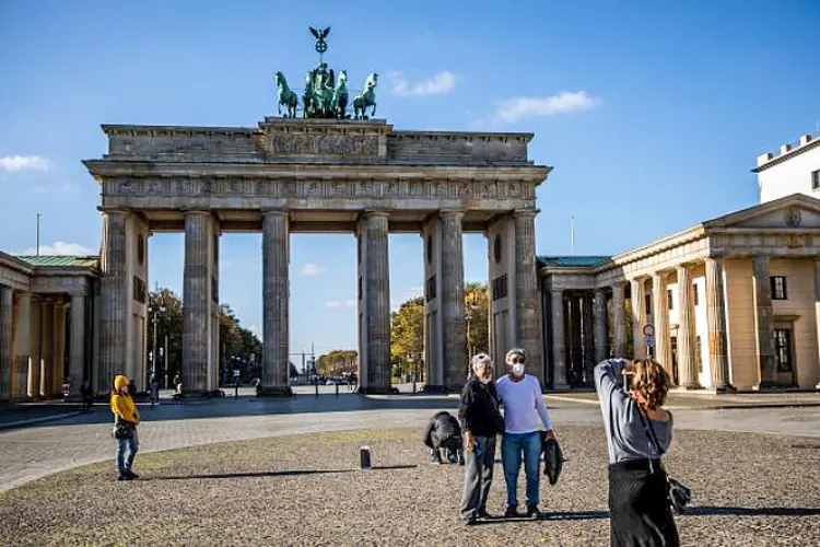 Lockdown na Alemanha deixa a capital, Berlim, vazia (Maja Hitij/Getty Images)