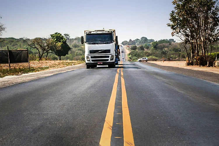 Trecho da BR- 163/ MT entrada para Cuiabá (Edson Rodrigues/ Secom MT/Fotos Públicas)