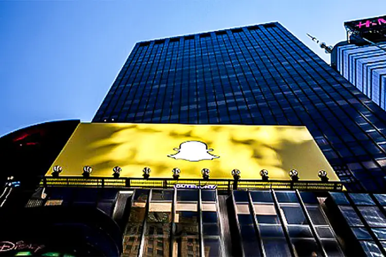 SNAP: companhia superou expectativas e foi avaliada em quase 24 bi de dólares em IPO /  (Lucas Jackson/Reuters)