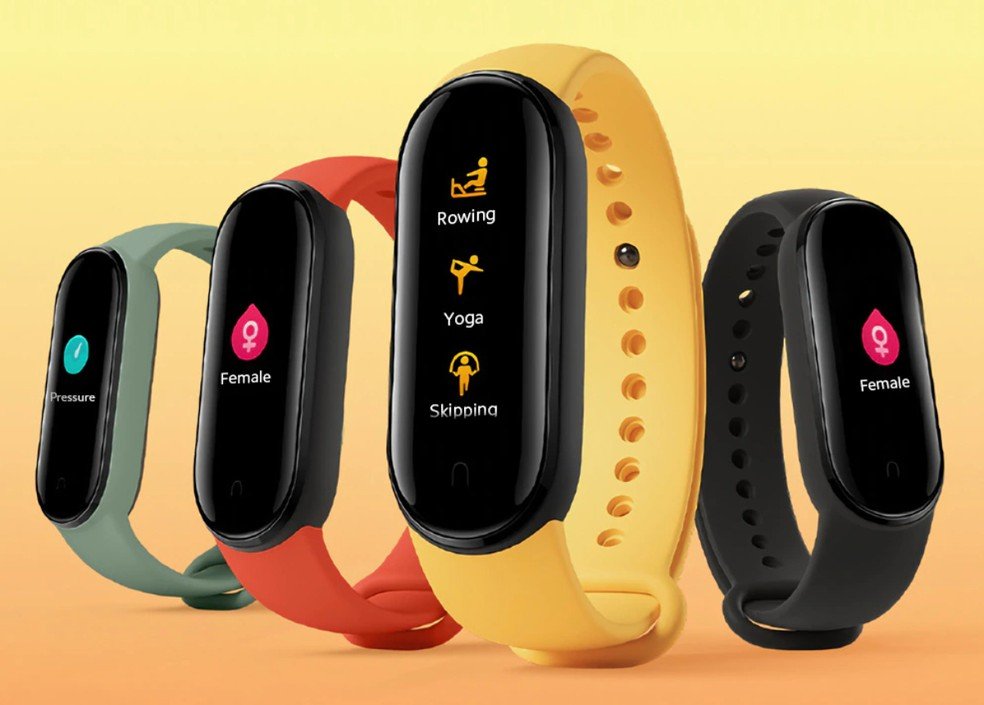 mi band 5 respiração