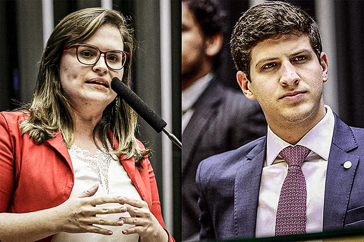 Marília Arraes e João Campos (montagem/Exame)