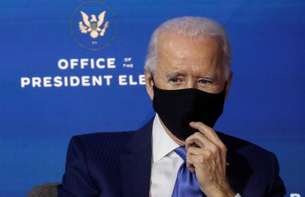 Joe Biden, presidente eleito dos Estados Unidos: se os líderes políticos estiverem à altura do desafio, 2021 não precisa ser o pior dos tempos, mesmo que também não seja o melhor (Leah Millis/Reuters)