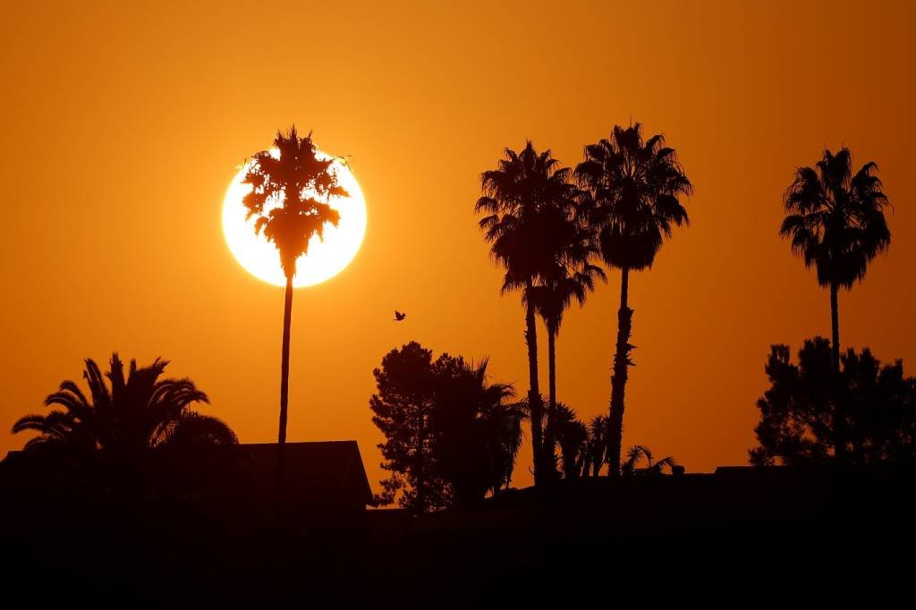  O calor bateu novos recordes diários mundiais nesta semana, segundo dados preliminares de agências especializadas (Mike Blake/Reuters)