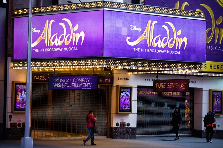 Broadway: o abalo veio após a temporada recorde de 2018-19. (Foto/Bloomberg)