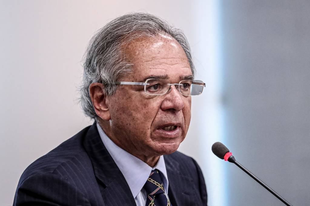 Paulo Guedes, ministro da Economia, defende abertura gradual da economia (Marcos Corrêa/PR/Divulgação)