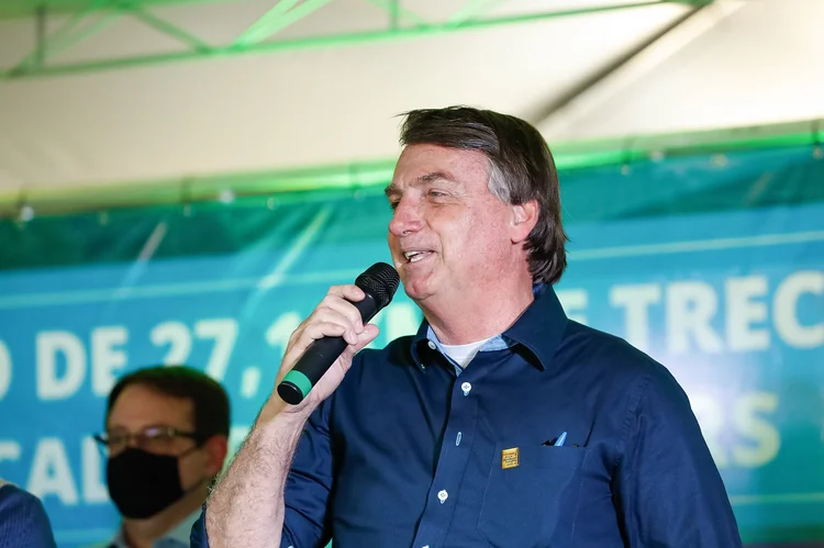 Jair Bolsonaro: "Devemos levar tranquilidade à população e não o caos" (Alan Santos/PR/Flickr)