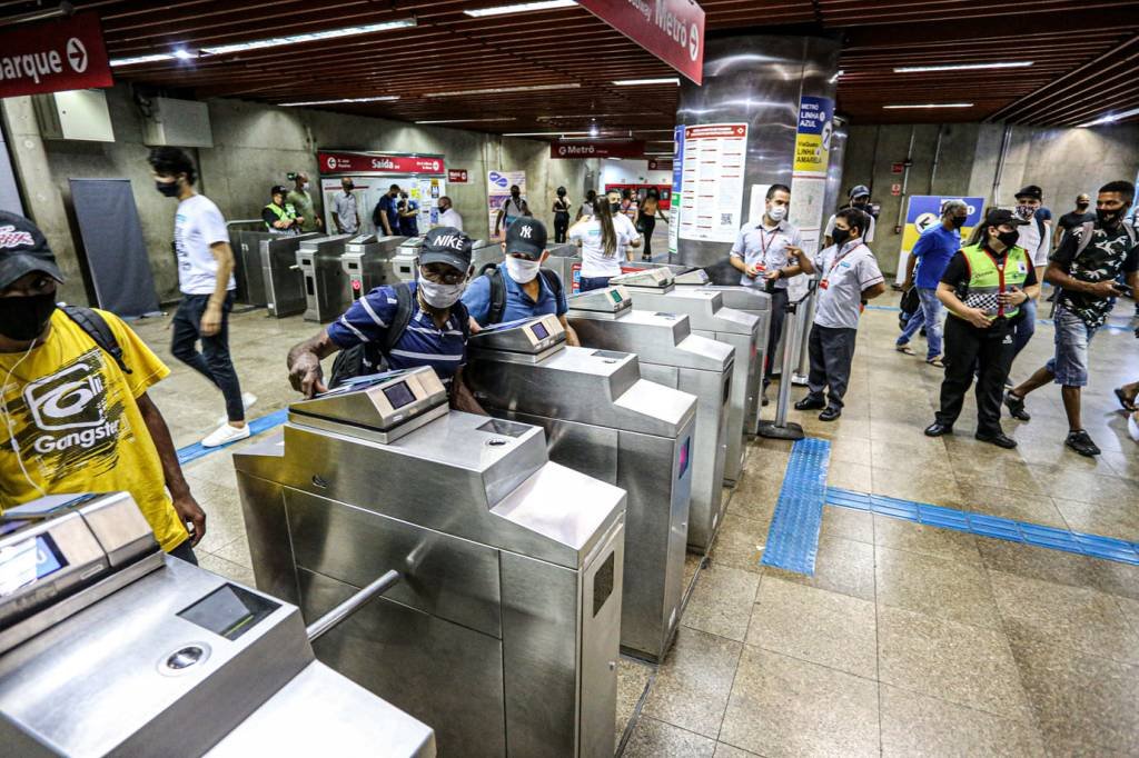 CPTM e Metrô: menos de 15% de usuários do Metrô e menos de 25% dos passageiros da CPTM usam os atuais bilhetes na hora de passar pela catraca (Governo do Estado de São Paulo/Divulgação)