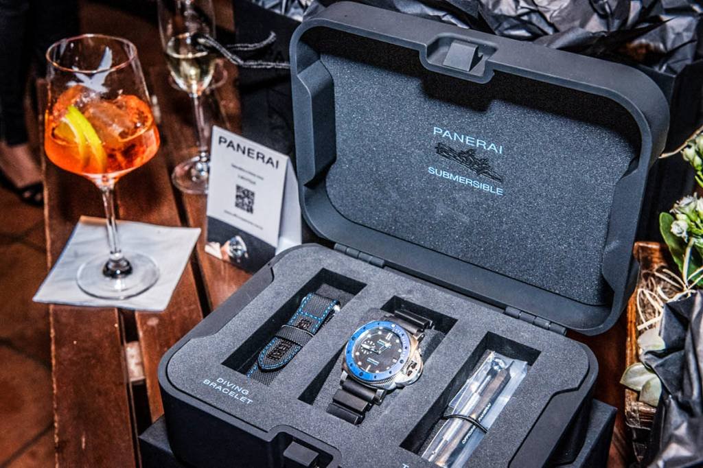 Panerai lança modelo Azzurro e e-commerce em evento com a Casual EXAME