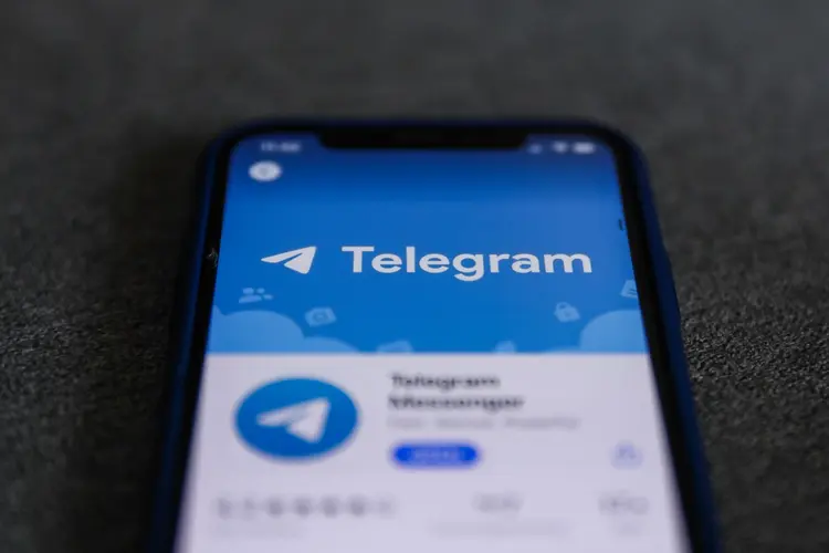 Telegram: o fundador do aplicativo garantiu, no entanto, que os recursos gratuitos permaneceriam gratuitos (NurPhoto / Colaborador/Getty Images)