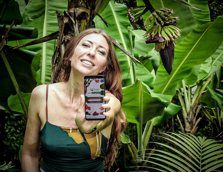 Mirian Wrublevski, criadora do app de compra e venda de orgânicos, estima alcançar 50.000 pessoas em 2021 (Divulgação/Exame)