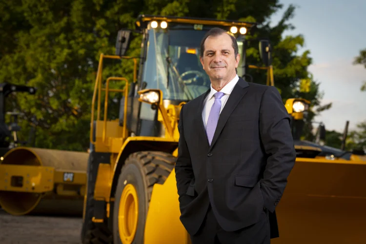 Odair Renosto, presidente da Caterpillar Brasil: liderança de mercado e busca por eficiência (Caterpillar/Divulgação)