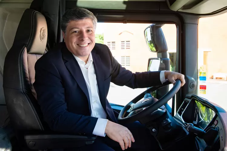 Roberto Barral, vice-presidente das operações comerciais da Scania no Brasil: foco em veículos a gás (Scania/Divulgação)