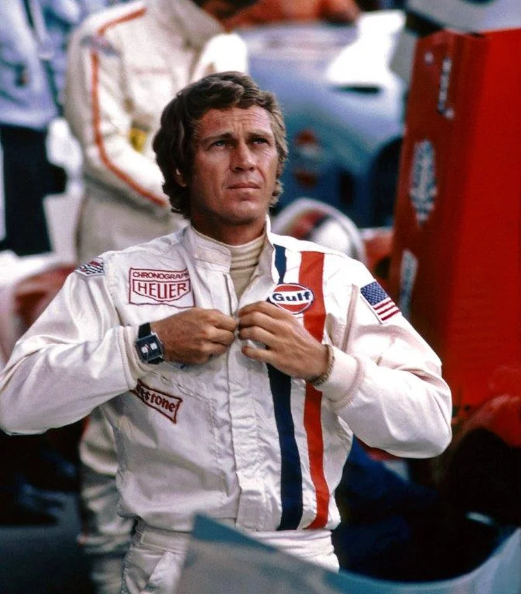 Steve McQueen no filme As 24 Horas de Le Mans (Mel Traxel/Divulgação)