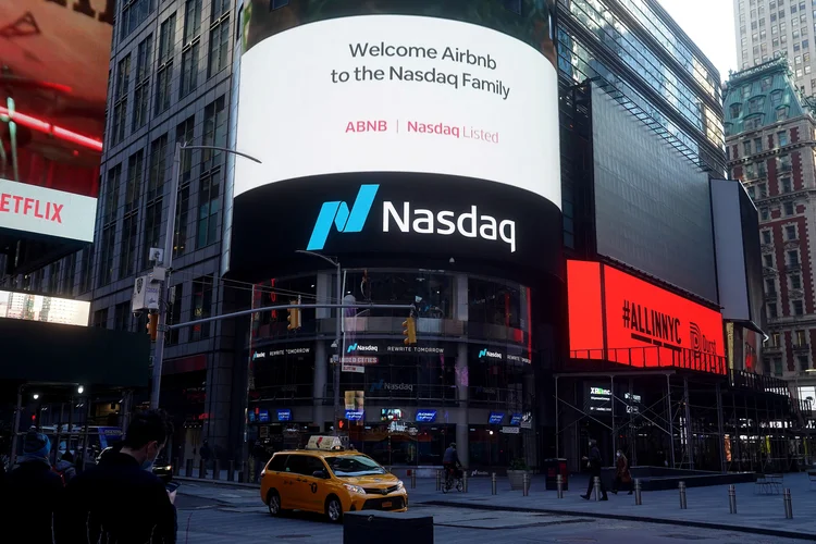 Nasdaq, nos Estados Unidos (Carlos Allegri/Reuters)