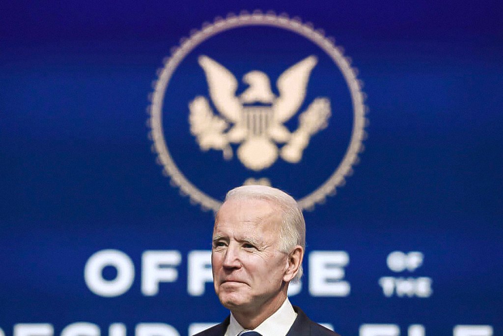 Biden: Presidente eleito deu a entender que fará um esforço para se unir a outras democracias para formar um contrapeso à China. (Joe Raedle/Getty Images)