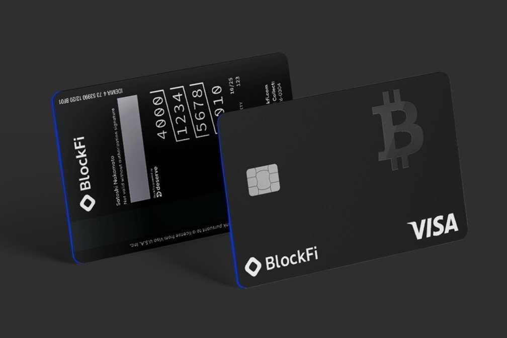 Visa e BlockFi lançam cartão de crédito com cashback em bitcoin