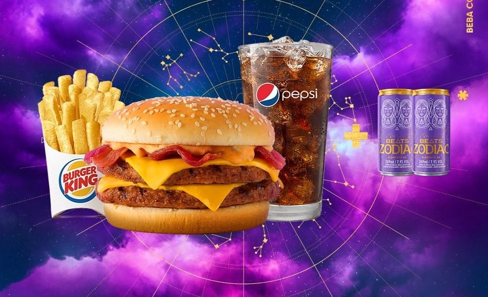 Burger King lança combos de signos e Beats Zodiac sai de graça em parceria
