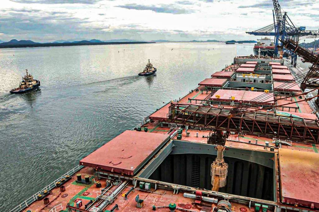 Portos do Paraná já movimentaram cerca de 44,5 milhões de toneladas