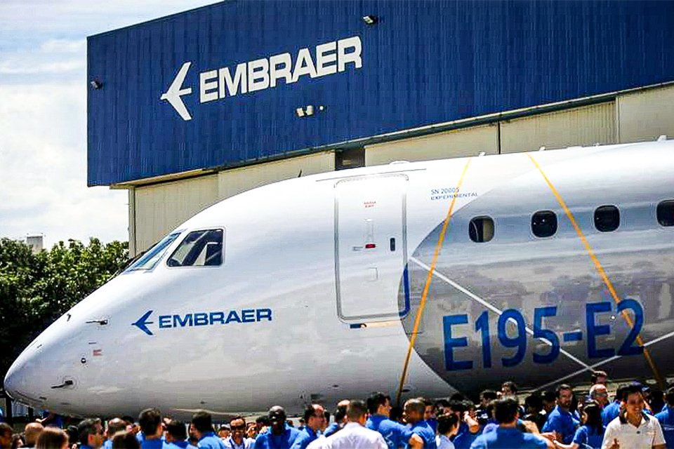 Embraer: a companhia ressalta que durante a pandemia, os E-Jets foram um dos primeiros modelos a restaurar frequências nas malhas aéreas do país (Reuters/Roosevelt Cassio)