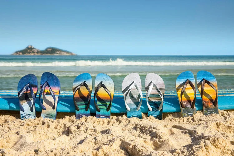 Alpargatas:  caso de investimento para a Alpargatas continua atraente no longo prazo, pela  possibilidade de aumentar a participação de mercado da Havaianas, diz Jefferies (Havaianas/Divulgação)