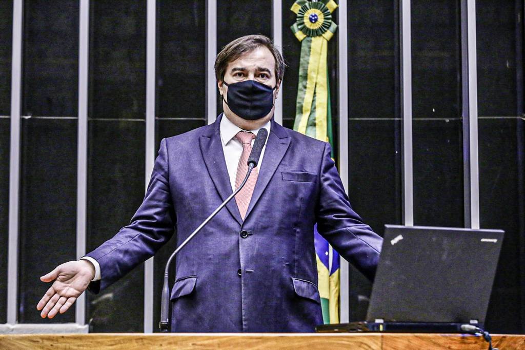 Rodrigo Maia: presidente da Câmara pode confirmar saída do DEM (Maryanna Oliveira/Agência Câmara)