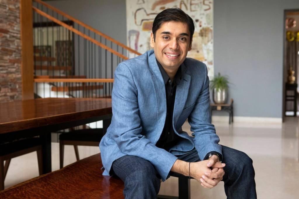 Naveen Tewari, cofundador da InMobi: empreendedor é ex-aluno do Instituto Indiano de Tecnologia e fez MBA na Harvard Business School (Divulgação/Bloomberg)