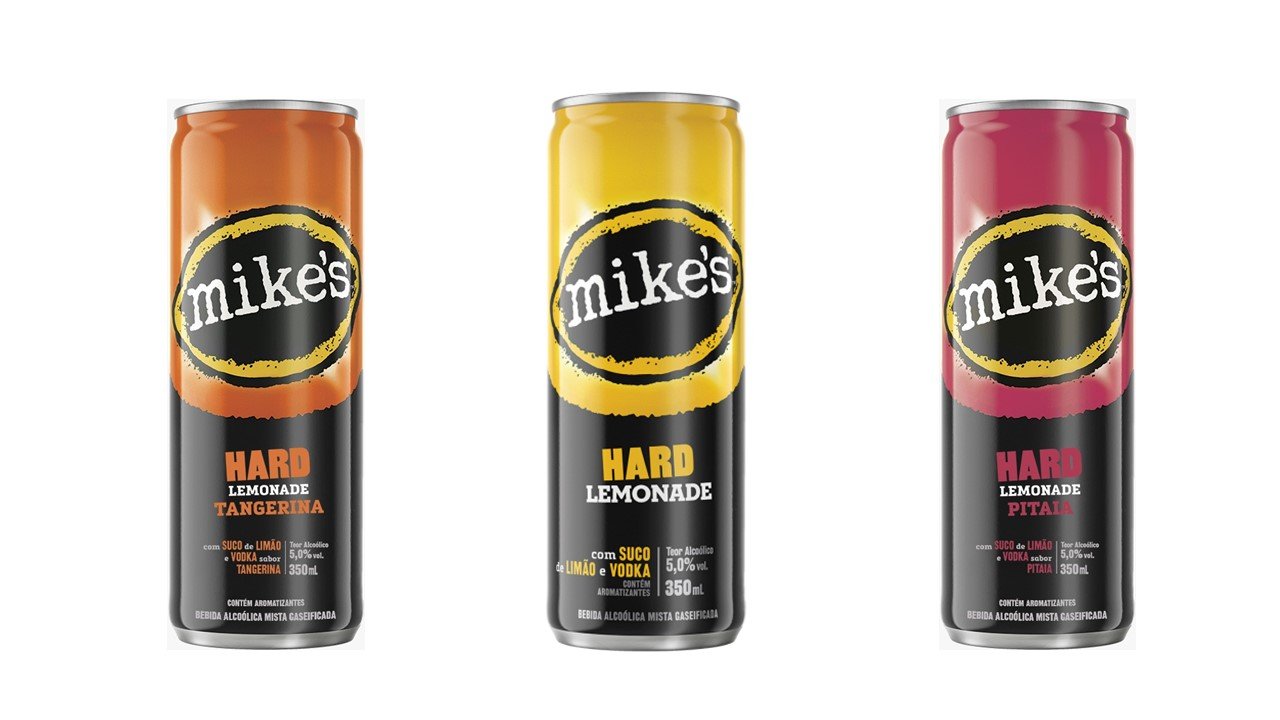 Ambev lança dois sabores da bebida mista com vodca Mike´s Hard Lemonade