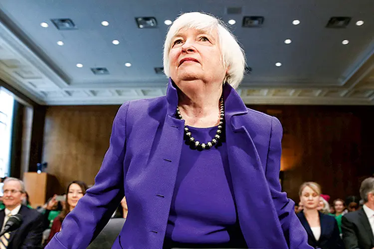 Janet Yellen: indicada por Biden para o cargo de secretária do Tesouro (Joshua Roberts/Reuters)