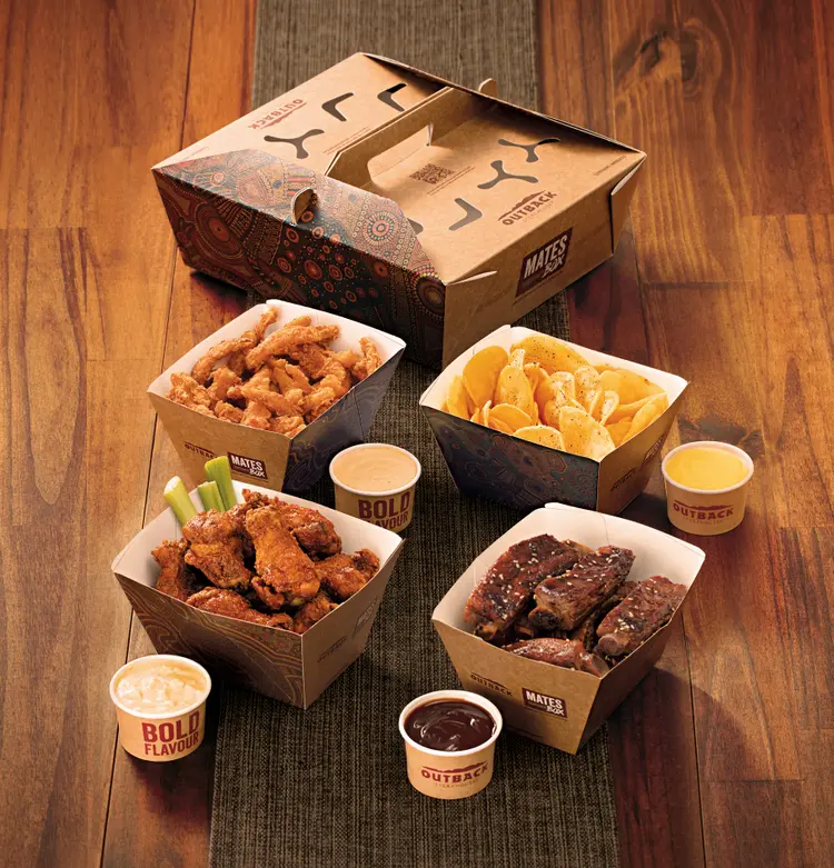 Mates Box: novo combo do Outback  (Outback/Divulgação)