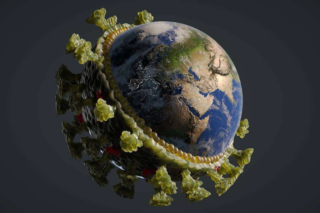 Estes gráficos animados mostram como o contágio de coronavírus evoluiu no mundo