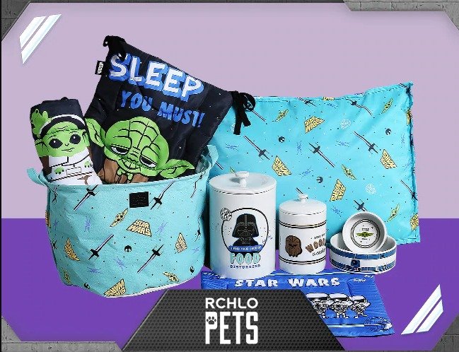 Riachuelo lança linha de produtos geeks da Disney -- também para os pets