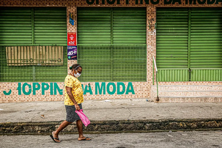 Ruas de Recife na pandemia do Covid-19 (Andréa Rêgo Barros/PCR/Divulgação)