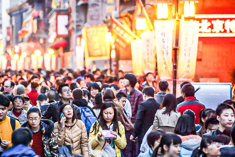  economia registra crescimento de 4,6% no terceiro trimestre, abaixo da previsão de analistas. (Tomohiro Ohsumi/Bloomberg/Bloomberg)