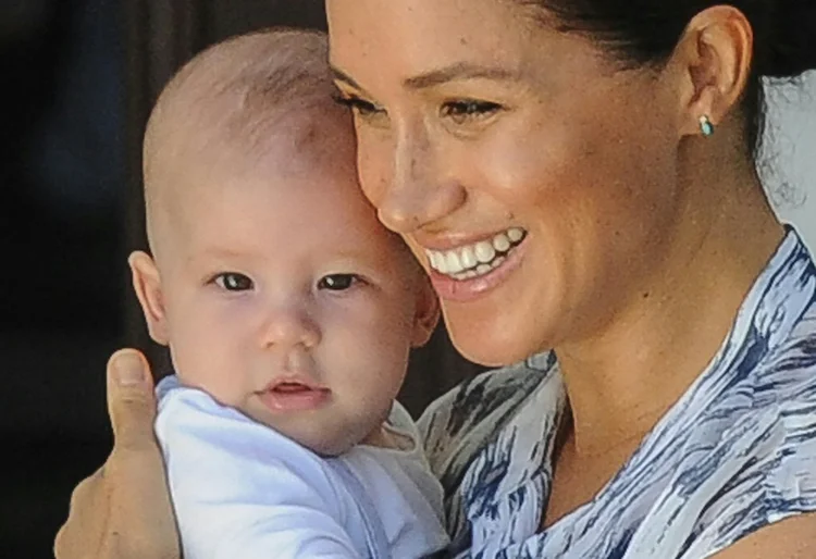 Meghan, com seu filho Archie, em setembro de 2019 (AFP/AFP)