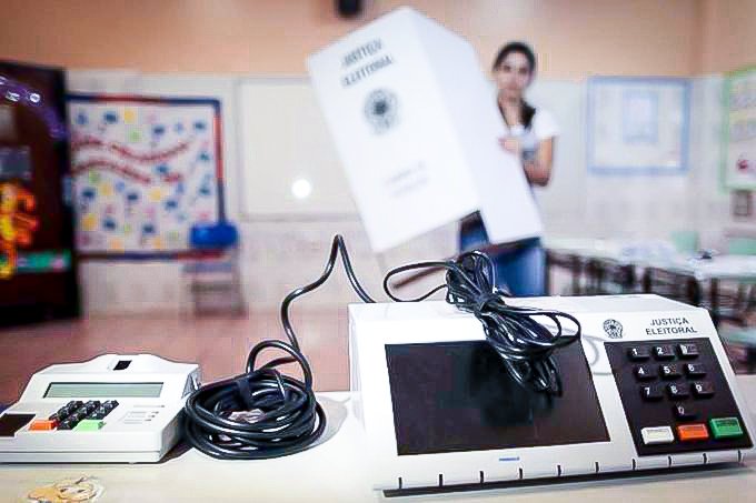 Urna eletrônica: atos defendem o sistema de votação atual. (Ueslei Marcelino/Reuters)