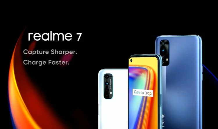Realme: aparelhos da linha 7 são lançados pela empresa no Brasil (Realme/YouTube/Reprodução)