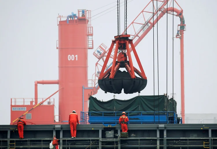 China: o país registrou superávit comercial de 78,17 bilhões de dólares em dezembro (Jason Lee/File Photo/Reuters)