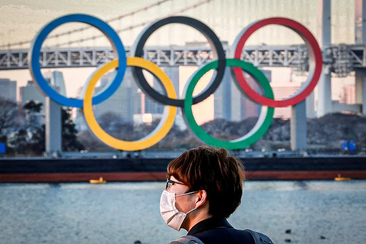 Olimpíadas: os atletas japoneses terão permissão para voltar ao país, mas precisam ficar em quarentena por 14 dias (Kim Kyung-Hoon/Reuters)