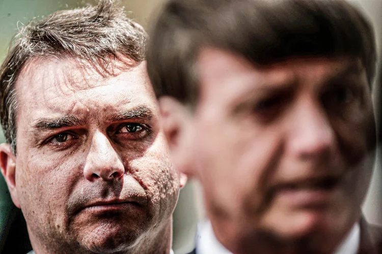 Flávio Bolsonaro: o senador elogiou o comando do Patriota pela disposição de mudar os diretórios estaduais (Ueslei Marcelino/Reuters)