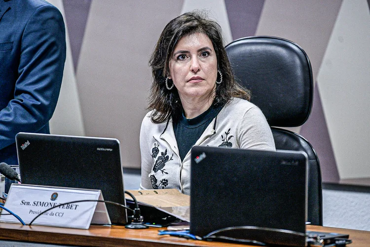 Senadora Simone Tebet (MDB-RS) é escolha para terceira via (Pedro França/Agência Senado)