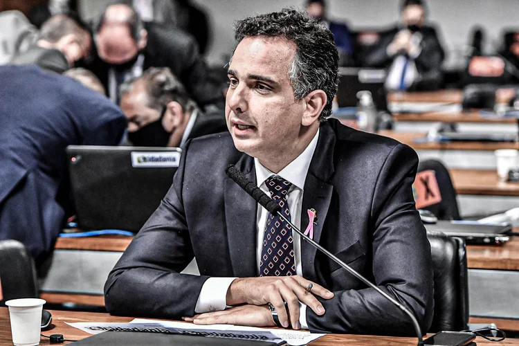 Rodrigo Pacheco: presidente do Senado (Waldemir Barreto/Agência Senado)