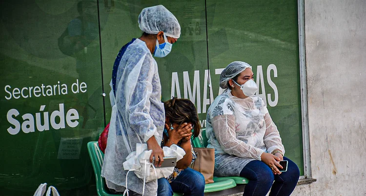 Crise da falta de respiradores em Manaus escancarou o estado da pandemia no Amazonas (Márcio James/Amazônia Real/Divulgação)